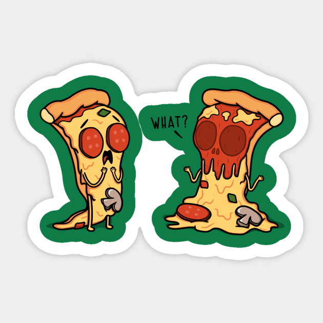 Slice Surprise! Sticker by Raffiti